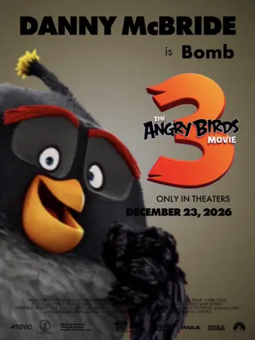 Постер к фильму "Angry Birds 3 в кино" #781006