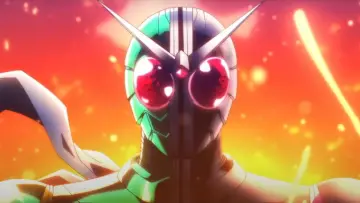 Задник к фильму "風都探偵 仮面ライダースカルの肖像" #682492