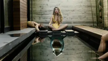 Задник к фильму "Shark Girl" #737315