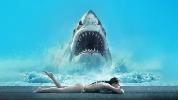 Задник к фильму "Shark Warning" #882142