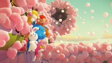 Задник к фильму "たべっ子どうぶつ THE MOVIE" #542204