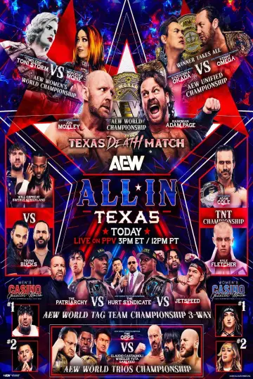 Постер к фильму "AEW All In 2025: Texas" #624004