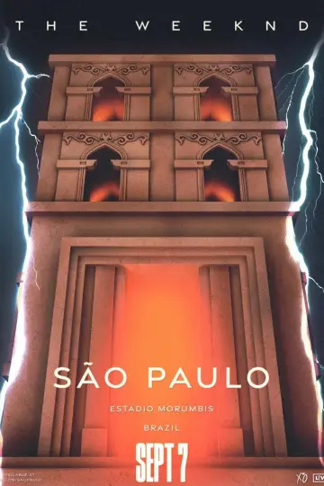 Постер к фильму "The Weeknd: Ao Vivo em São Paulo" #982342
