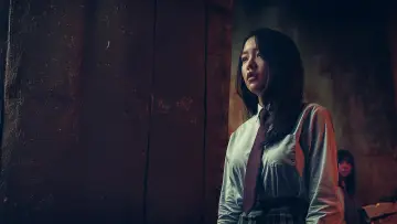 Задник к фильму "Два, три, призрак, приди!" #516456