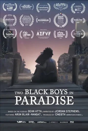 Постер к фильму "Two Black Boys in Paradise" #1638360