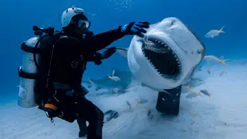 Задник к фильму "Tiger Shark Beach" #920317