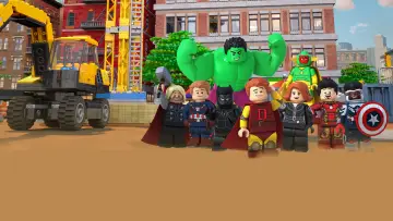 Задник к фильму "LEGO Marvel Avengers: Mission Demolition" #666363