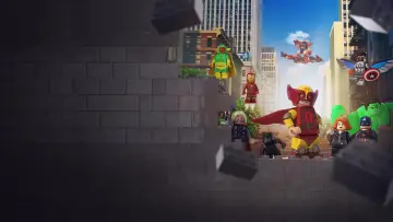 Задник к фильму "LEGO Marvel Avengers: Mission Demolition" #666366
