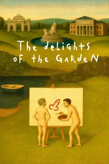 Las delicias del jardín постер