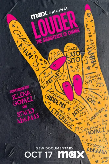 Постер к фильму "LOUDER: The Soundtrack of Change" #1530643