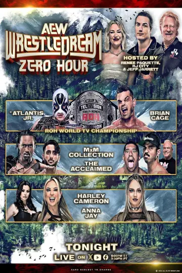 Постер к фильму "AEW WrestleDream 2024: Zero Hour" #1159445