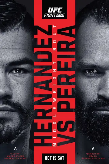 UFC Fight Night 245: Hernandez vs. Pereira постер