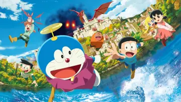 Задник к фильму "映画ドラえもん のび太の絵世界物語" #600318