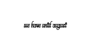 Задник к фильму "We Have Until August" #558563