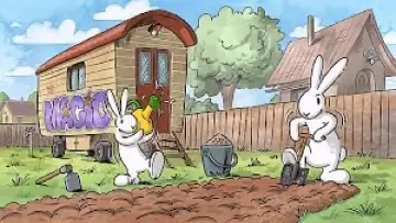 Задник к фильму "Bob a Bobek ve filmu: Na stopě Mrkvojeda" #1585103