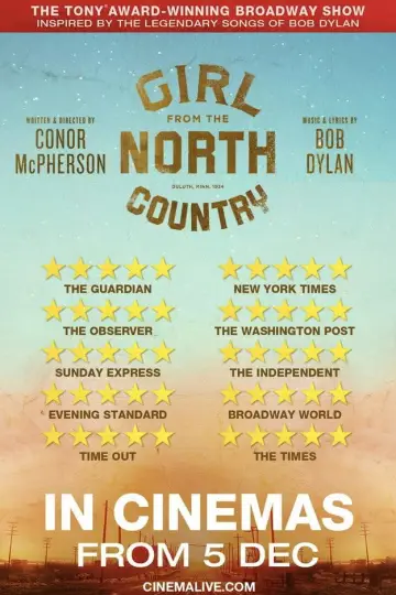 Постер к фильму "Girl From the North Country" #730048