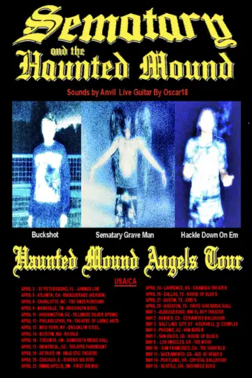 Постер к фильму "Haunted Mound Angels Tour Part 1 USA" #977775