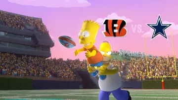 Задник к фильму "The Simpsons Funday Football" #982044