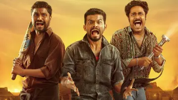 Задник к фильму "നെല്ലിക്കംപൊയിൽ നൈറ്റ് റൈഡേഴ്സ്" #1290933