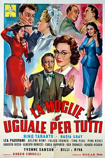 La moglie è uguale per tutti постер