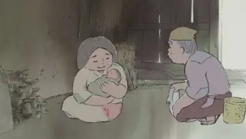 Задник к фильму "Сказание о принцессе Кагуя" #178386