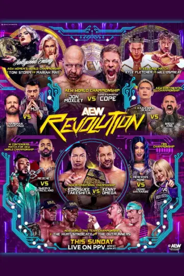 Постер к фильму "AEW Revolution 2025" #1433698