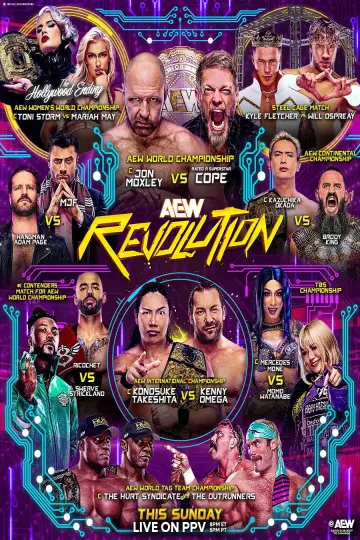 Постер к фильму "AEW Revolution 2025" #1433700
