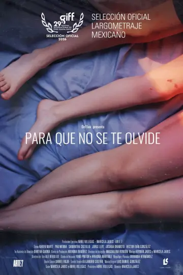 Постер к фильму "Para que no se te olvide" #1187309