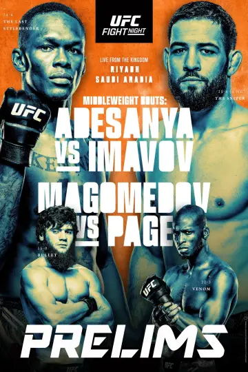 Постер к фильму "UFC Fight Night 250: Адесанья vs. Имавов" #1616808