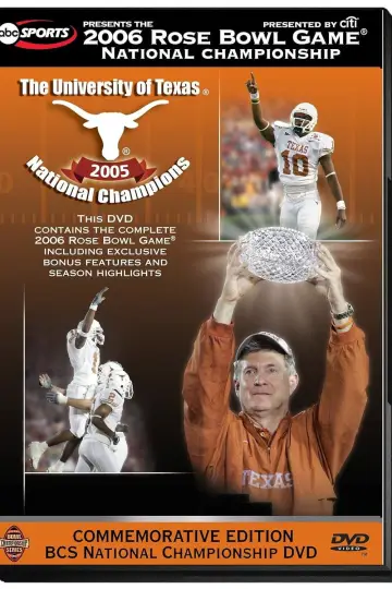 2006 Rose Bowl Game National Championship постер