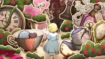 Задник к фильму "不思議の国でアリスと –Dive in Wonderland–" #538258