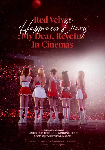 Постер к фильму "레드벨벳 해피니스 다이어리 : 마이 디어, 레베럽 인 시네마" #1712332