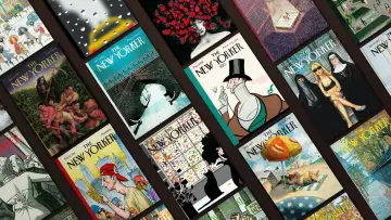 Задник к фильму "The New Yorker at 100" #609915