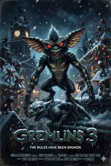 Gremlins 3 постер