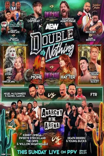 Постер к фильму "AEW Double or Nothing 2025" #688197