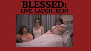 Задник к фильму "Blessed: Live, Laugh,Run!" #540978