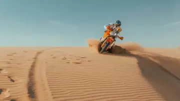 Задник к фильму "Dakar: Race Against the Desert" #1528034