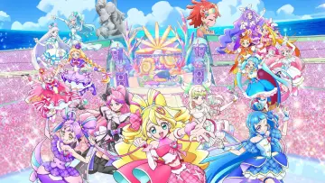 Задник к фильму "映画キミとアイドルプリキュア♪お待たせ！キミに届けるキラッキライブ！" #537911