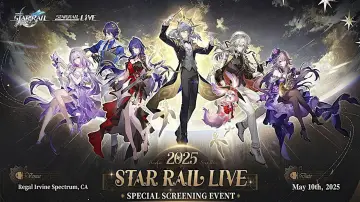 Задник к фильму "《崩坏：星穹铁道》「2025星铁LIVE」演唱会" #1653450