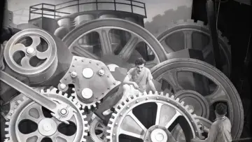 Chaplin et Les temps modernes, La voie du silence постер