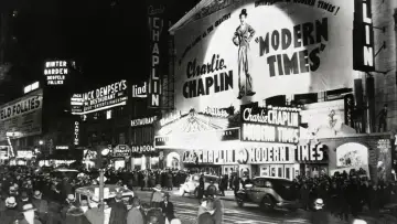 Задник к фильму "Chaplin et Les temps modernes, La voie du silence" #719634