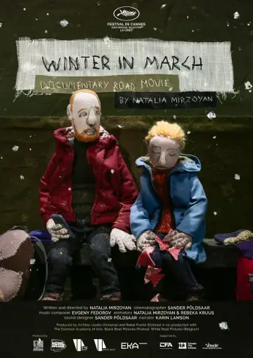 В марте была зима