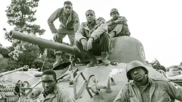 Задник к фильму "Black Panthers of WWII" #665900