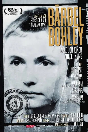 Постер к фильму "Bärbel Bohley - Tagebuch einer Auflehnung" #833215