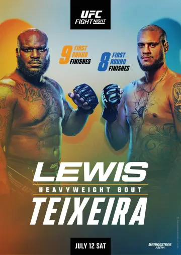 UFC on ESPN 70: Lewis vs. Teixeira постер