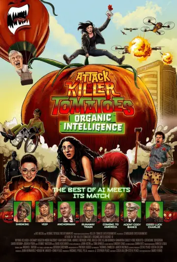 Постер к фильму "Attack of the Killer Tomatoes: Organic Intelligence" #1141646
