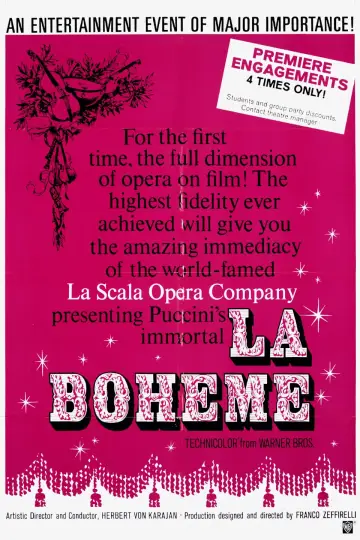 Постер к фильму "La Bohème - Teatro alla Scala" #1631951