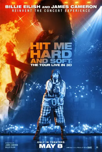 Постер к фильму "Билли Айлиш: Тур «Hit Me Hard and Soft»" #816354