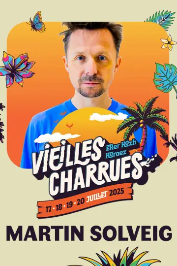 Martin Solveig en concert aux Vieilles Charrues 2025 постер