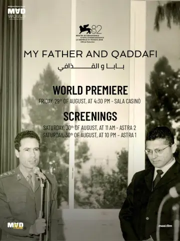 Постер к фильму "My Father and Qaddafi" #1616610